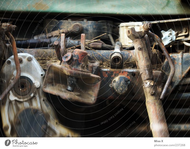 something old Metal Steel Rust Old Decline Transience Scrap metal Colour photo Deserted Broken Defective