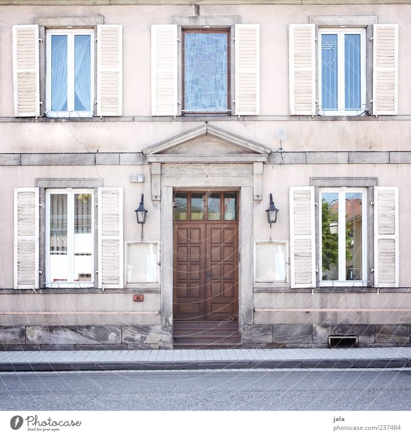 Rue de la gare de l est House (Residential Structure) Manmade structures Building Architecture Facade Window Door Street Sidewalk Old Esthetic Colour photo