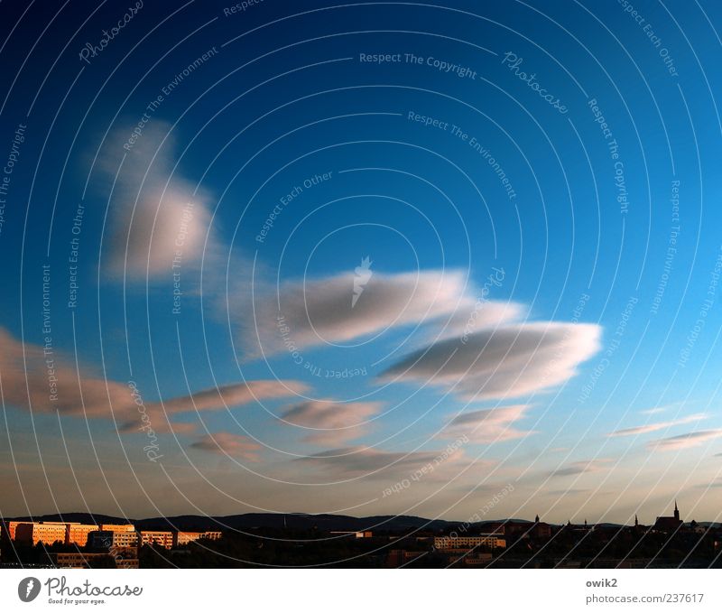 About the town Sky Clouds Horizon Climate Beautiful weather Wind Bautzen Lausitz forest Germany Eastern Saxony Europe Small Town Skyline Populated