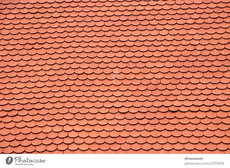 Red roof cover bricks Design House (Residential Structure) Craft (trade) Building Architecture Authentic Modern New Home Tile construction Roofing rooftop Top