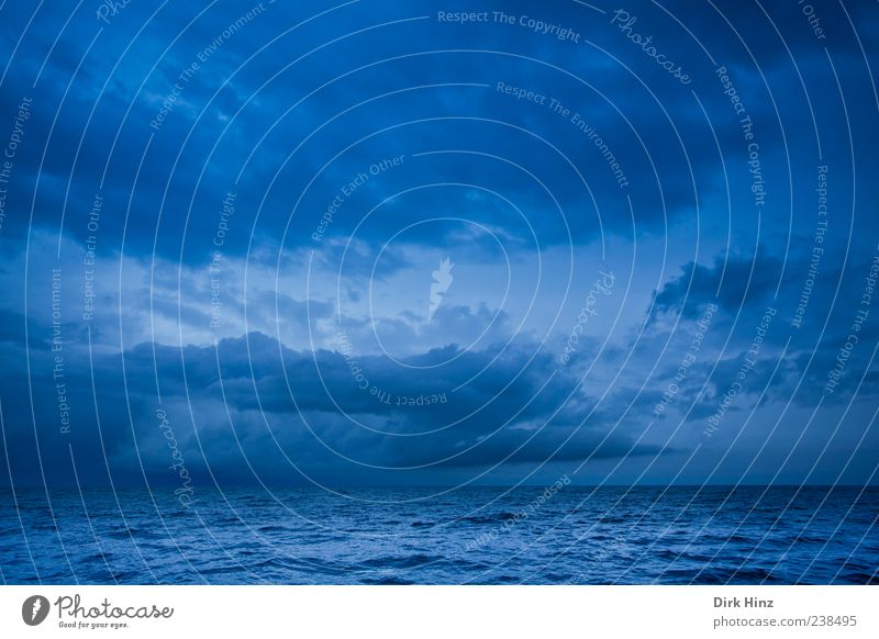 rain front Environment Nature Landscape Water Sky Clouds Storm clouds Night sky Horizon Climate change Weather Bad weather Waves Baltic Sea Ocean Lake