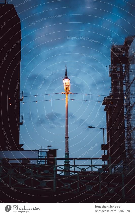 old streetlamp at beach promenade, Brighton, England Town Downtown Outskirts Old town Skyline Esthetic Sea promenade Promenade Lamp Illuminate Lantern