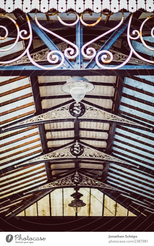 vintage glass roof from below Brighton, England Town Building Roof Exceptional Vintage Retro Old Glass Glass roof Background picture Structures and shapes