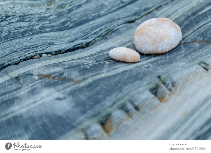 Pebbles over stone composition for background. Design Relaxation Swimming pool Beach Ocean Decoration Wallpaper Science & Research Environment Nature Landscape