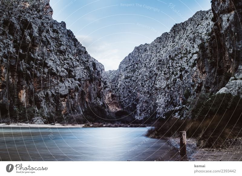 Sa Calobra Relaxation Calm Leisure and hobbies Vacation & Travel Trip Adventure Freedom Summer Hiking Nature Landscape Elements Water Sky Beautiful weather