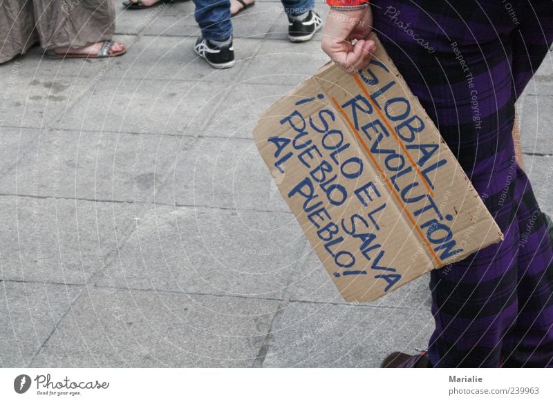 silent protest Hand Legs Valencia Spain Pants Footwear Characters Stand Emotions Willpower Humanity Hope Dream Sadness Movement Expectation Crisis Perspective