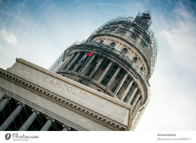 Capitol in Havana Cuba United States Capitol Tourist Attraction Landmark Seat of government Sightseeing Politics and state Socialism Construction site