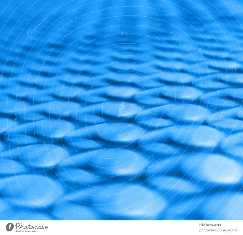 cyber-dots Background picture Abstract Style Long exposure Photographic technology Point Macro (Extreme close-up) Polka dot Symmetry Geometry Repeating Blue Row