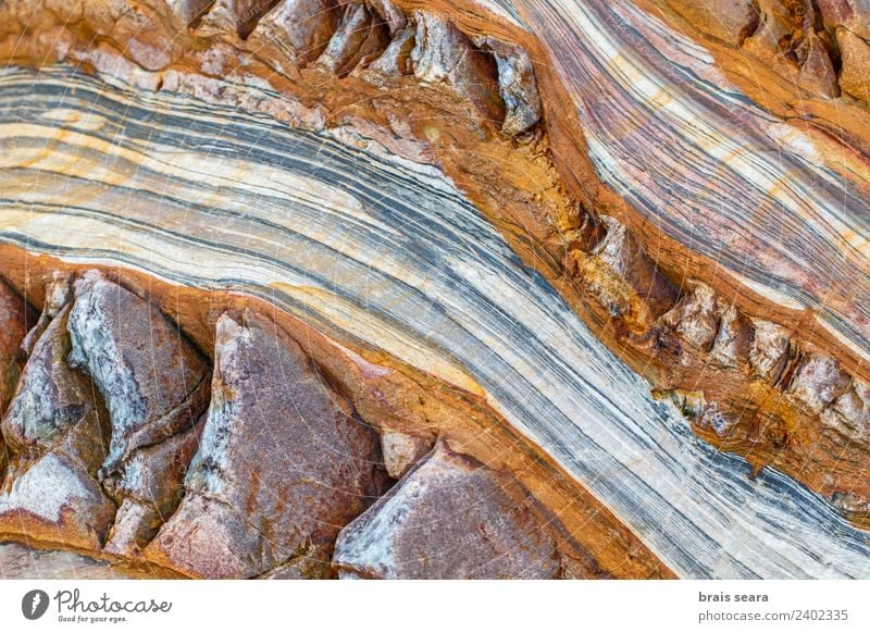 Sedimentary rocks texture Beach Ocean Wallpaper Education Science & Research Geology Profession Geologist Environment Nature Earth Rock Coast Stone Colour