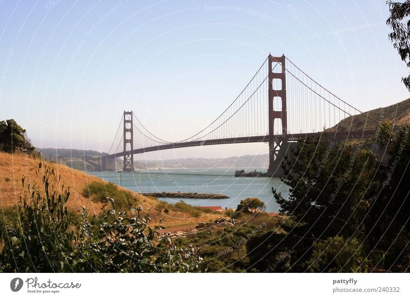 the one! Landscape Water Summer Coast Bay Ocean San Francisco bay Bridge Navigation Fantastic Infinity Historic Authentic Tourism Golden Gate Bridge California