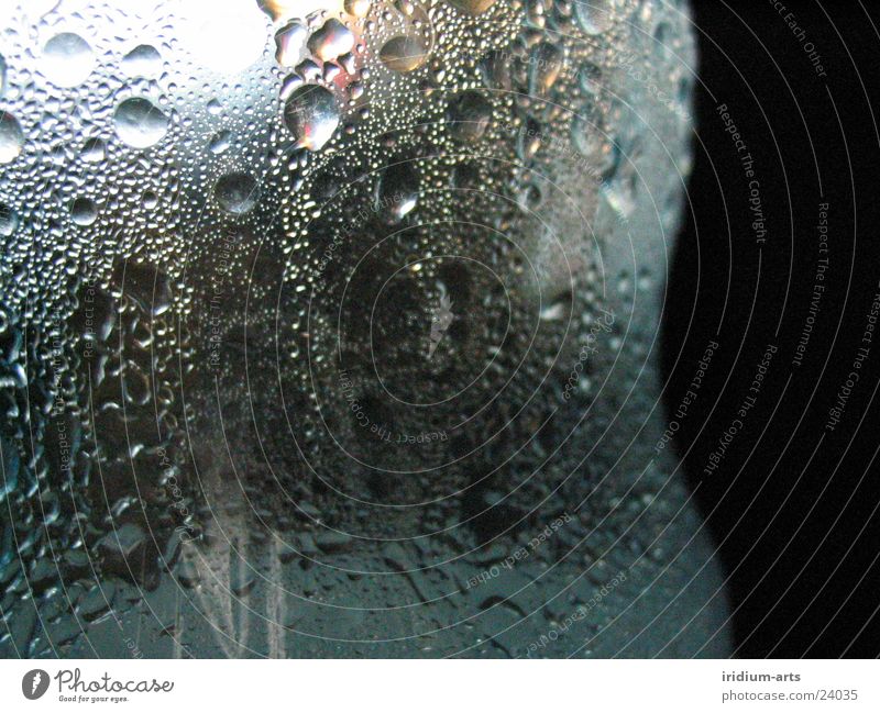 bottled 04 Bottle of water Near Series of photos Things Water Macro (Extreme close-up) Drops of water Detail Silver