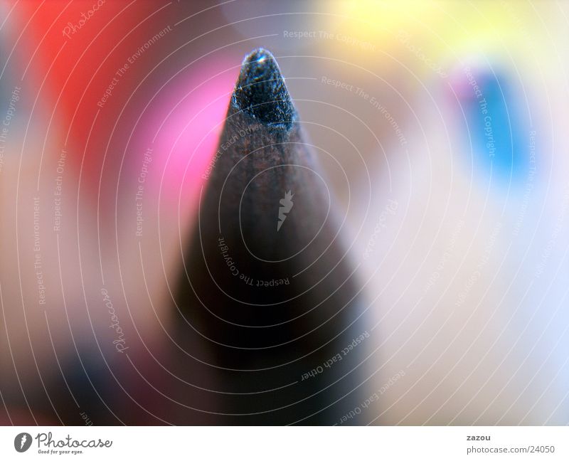 The pencil tip Pencil Stationery Macro (Extreme close-up) Pencil lead