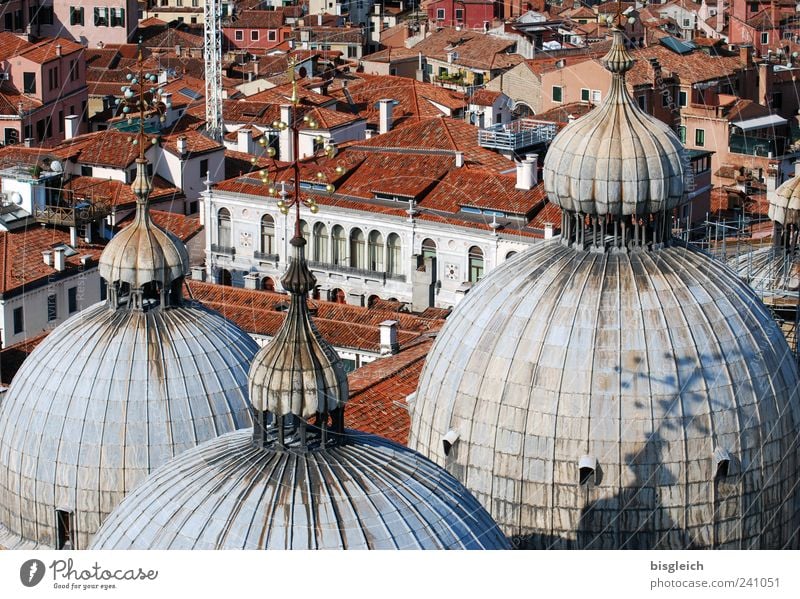 Basilica di San Marco / Venice V Italy Europe Town Port City Downtown Old town Deserted Church Dome Tourist Attraction Basilica of San Marco Basilica San Marco