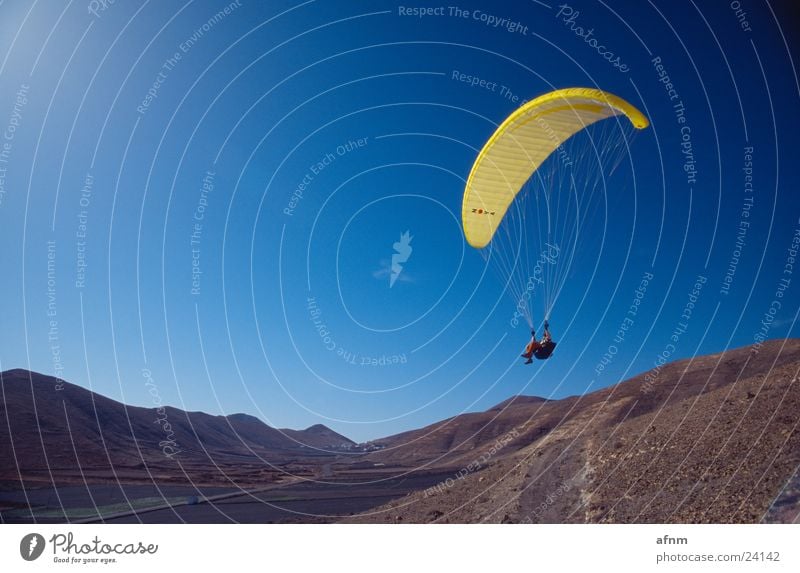 Only flying is more beautiful IV Flying sports Paraglider Sports nova Mountain Sky