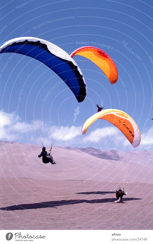 aerodyne.fr Paraglider Sports Desert Sky Skyline