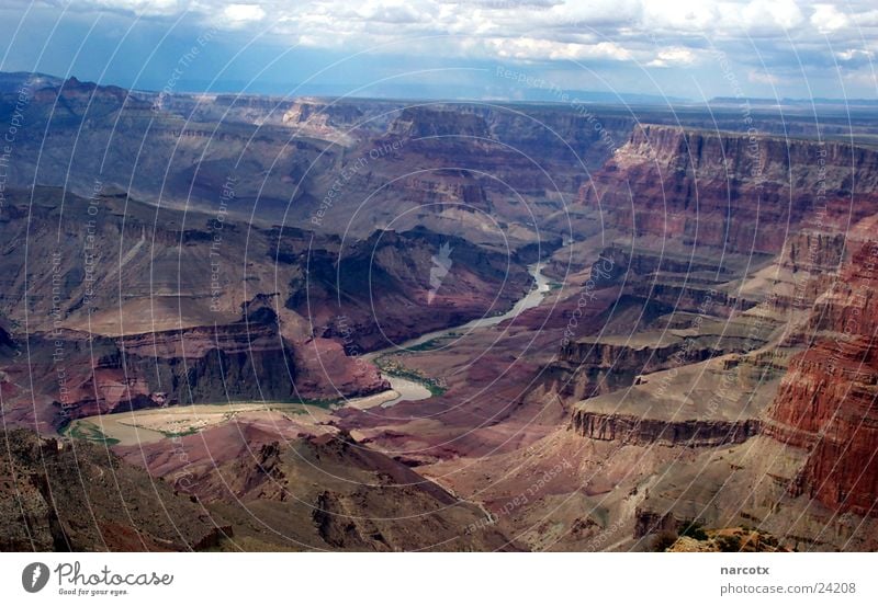 Grand Canyon Large Americas South West Colorado USA River Level Rock Panorama (View) Colorado River Impressive Destination Experiencing nature National Park