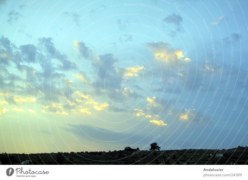 Light over Andalusia Clouds Andalucia Moody Sun Evening Sky Colour