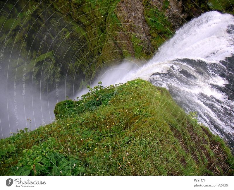 Skaftafell National Park Iceland Environmental protection Skaftafell national park Untouched Green Meadow Europe Water Waterfall Nature Power Energy industry