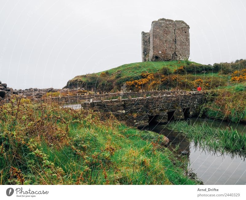 Ireland - Minard Castle Vacation & Travel Tourism Trip Adventure Sightseeing Human being Feminine Woman Adults 1 30 - 45 years 45 - 60 years Nature Landscape