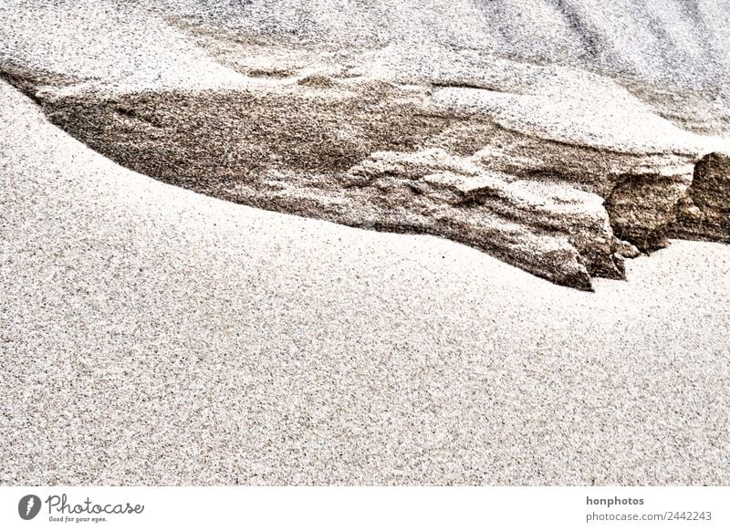 Sand structure3 Nature Beach Brown Yellow Colour photo Exterior shot Close-up Structures and shapes Deserted Day