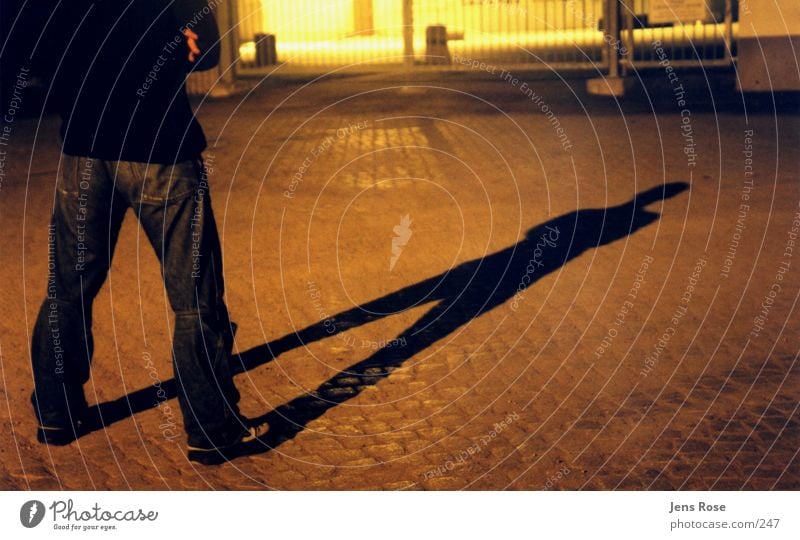 shadow play Night Cowboy Human being Shadow