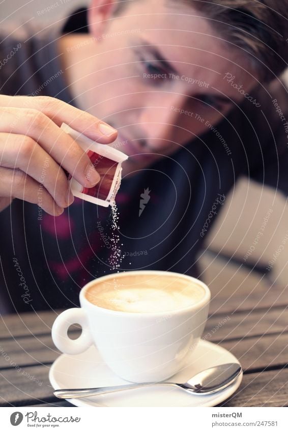 Icing. Beverage Contentment Esthetic To enjoy Sugar Coulored sugar candy Coffee Coffee cup Coffee break To have a coffee Teaspoon Coffee mug Café au lait