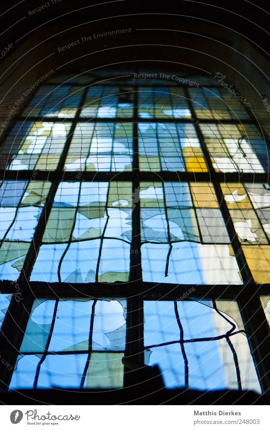 windows Deserted Hideous Window Religion and faith Church Uninhabited Destruction Shard Glass Hollow Monument Empty Expressionless Old Church window