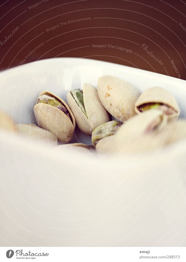 Snack I Banquet Finger food Bowl Delicious White Pistachio Nut Edible nut Colour photo Exterior shot Interior shot Deserted Copy Space top Copy Space bottom