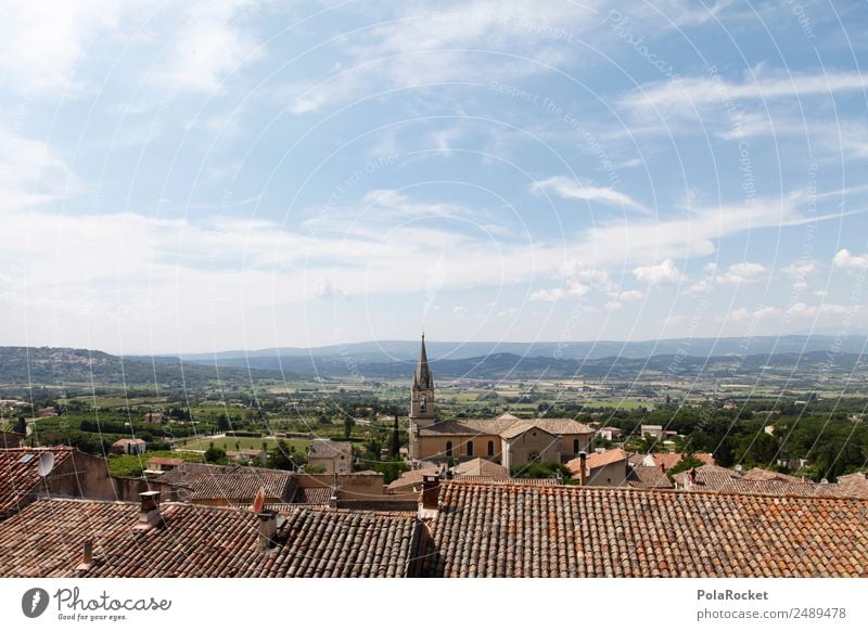 #A# Bonnieux Roofs Landscape Climate France Far-off places Provence Village Vacation & Travel Vacation photo Vacation mood Vacation destination Wanderlust