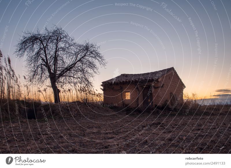 abandoned mud house Lifestyle Design Vacation & Travel Tourism House (Residential Structure) Nature Landscape Sand Sky Village Ruin Building Architecture Stone