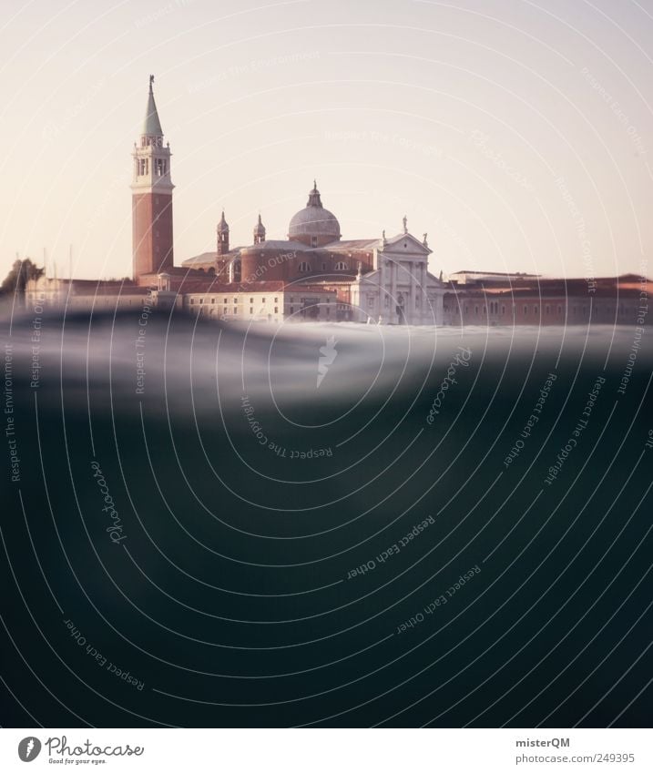 Sestieri. Art Work of art Adventure Esthetic Venice Veneto San Giorgio Maggiore Underwater photo Underwater camera Emerge Submarine Discover Tourism