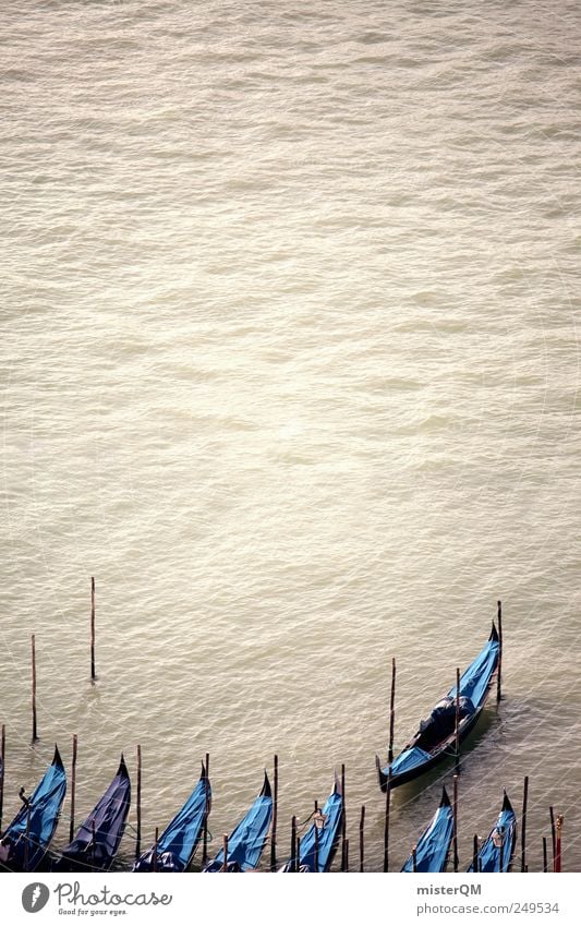 Ready. Art Esthetic Venice Veneto Italy Vacation & Travel Vacation mood Vacation photo Vacation destination Vacation good wishes Vacation traffic Gondola (Boat)