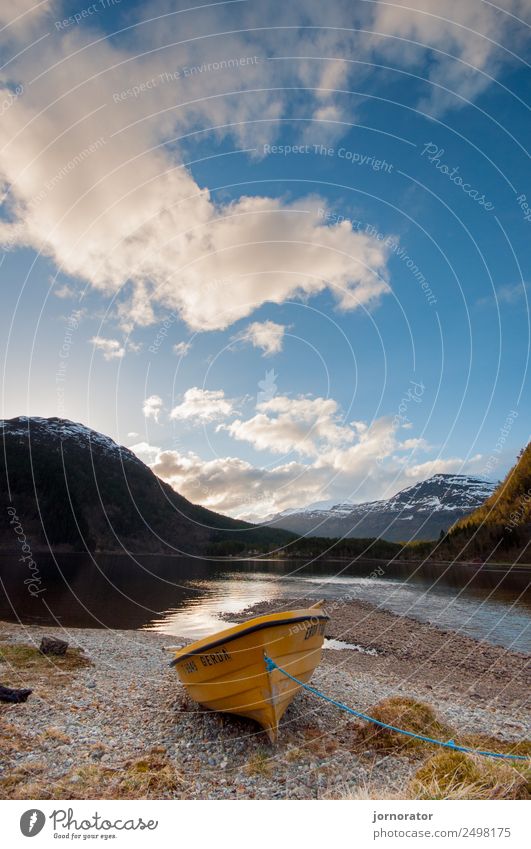 Silent Norway Vacation & Travel Far-off places Freedom Summer Summer vacation Mountain Environment Nature Landscape Elements Earth Air Water Sky Clouds Sunrise