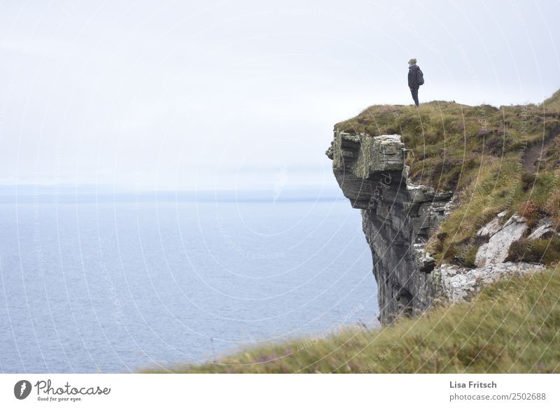 Cliffs of mother - enjoy view - sea Vacation & Travel Tourism Trip Adventure Far-off places Freedom Sightseeing Mountain Hiking Climbing Mountaineering 1