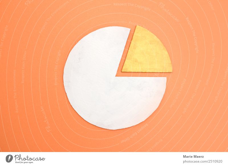 Pareto Principle - The 80/20 Rule Economy Financial Industry Business Company Career Success Work and employment Simple Round Gold Orange Virtuous Power Caution