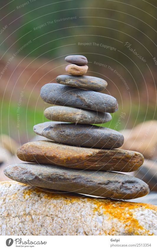 Rocks in balance Harmonious Relaxation Meditation Spa Ocean Nature Coast Lake River Stone Simple Natural Peace Balance Zen Stack calm simplicity Pebble