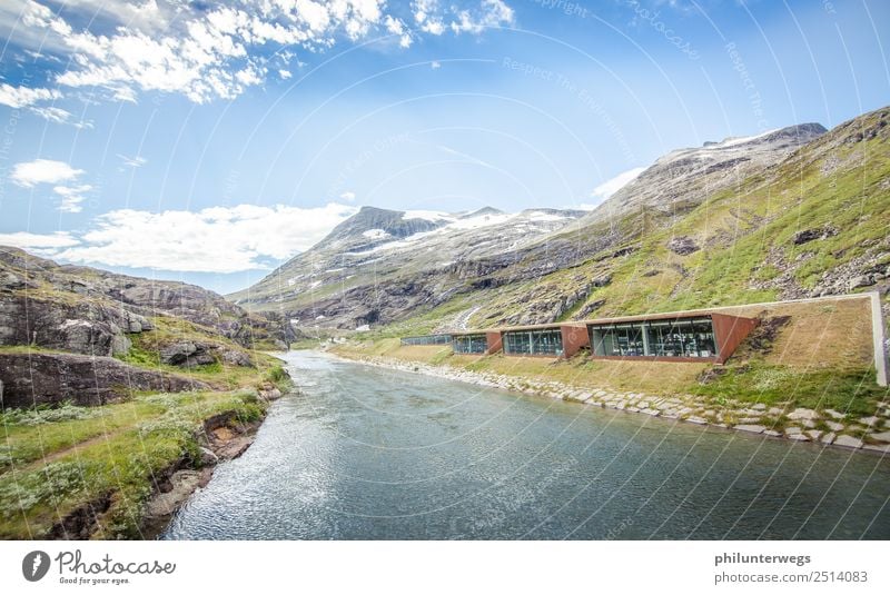 Trollstigen Visitor Centre on the River and Bergen, Norway Vacation & Travel Tourism Trip Adventure Far-off places Sightseeing Cruise Camping Corten Climate