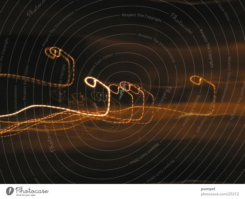 glowworm - airshow Long exposure Dark Night Glow Circle Light Dance