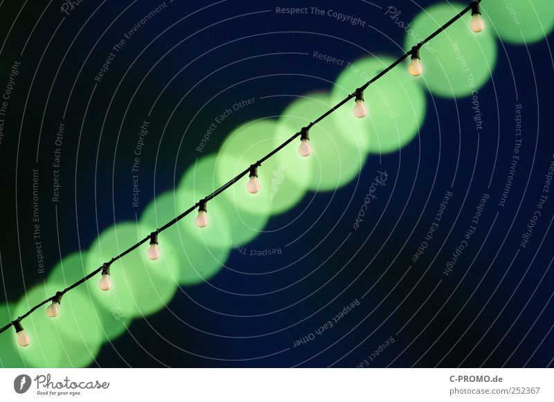 light chain Event Shows Concert Outdoor festival Stage Decoration Dark Bright Green Black Fairy lights Point of light Feasts & Celebrations Lamp Lighting