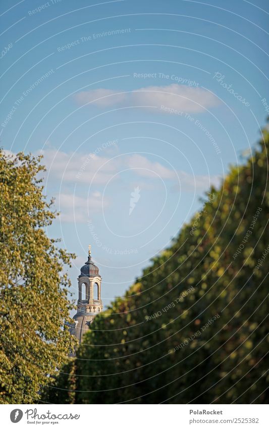 #A# Dresden Sandstone Lady Church Esthetic Church of Our Lady Religion and faith Church congress Frauenkirche Saxony Old town Domed roof Colour photo