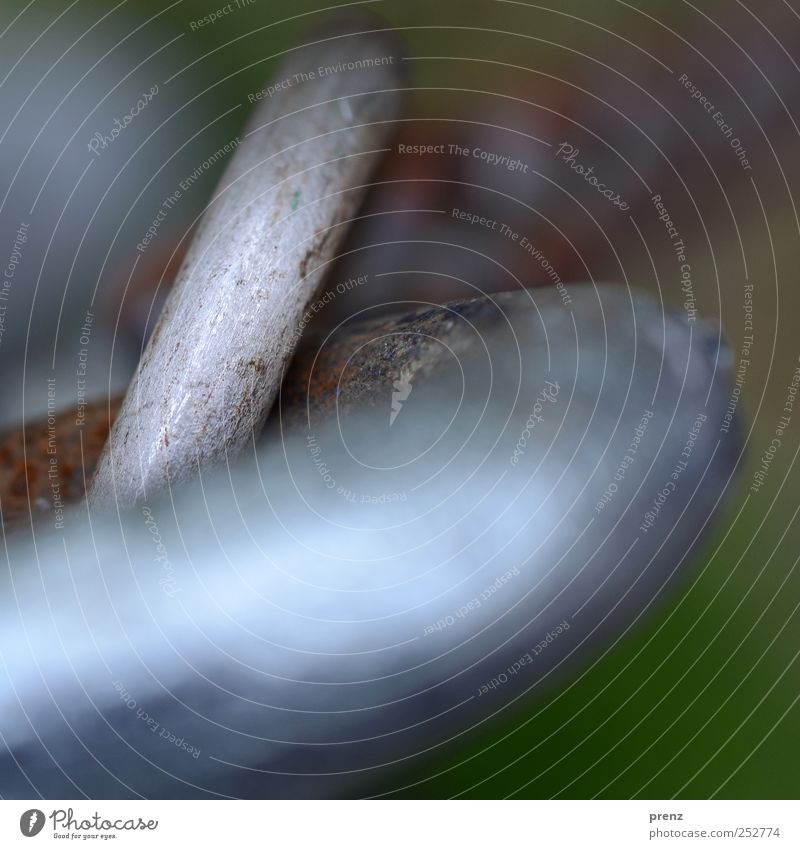 heavy Metal Steel Rust Line Gray Green Bird's-eye view Circle Iron Tilt Macro (Extreme close-up) Colour photo Exterior shot Deserted Morning