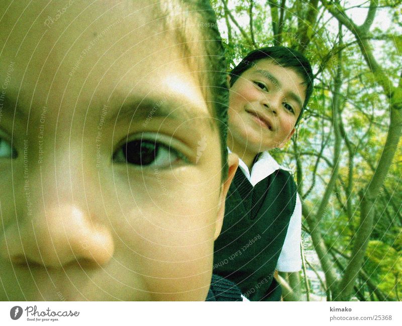 what a couple Child Grinning children Mexico niños