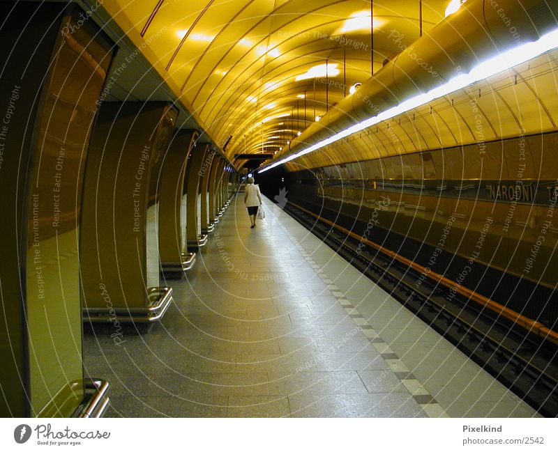 subway Underground Prague Futurism Architecture