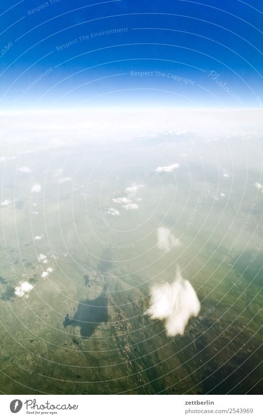 Clouds over Norway Vantage point View from a window Vacation & Travel Flying Aviation Floating Airplane Sky Heaven Horizon Landscape Travel photography Safety