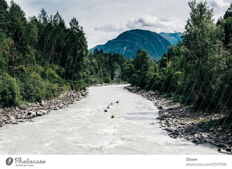 Canyoning in the Pitztal Valley Leisure and hobbies Vacation & Travel Tourism Adventure Summer vacation Aquatics Canoeing canyoning Nature Landscape