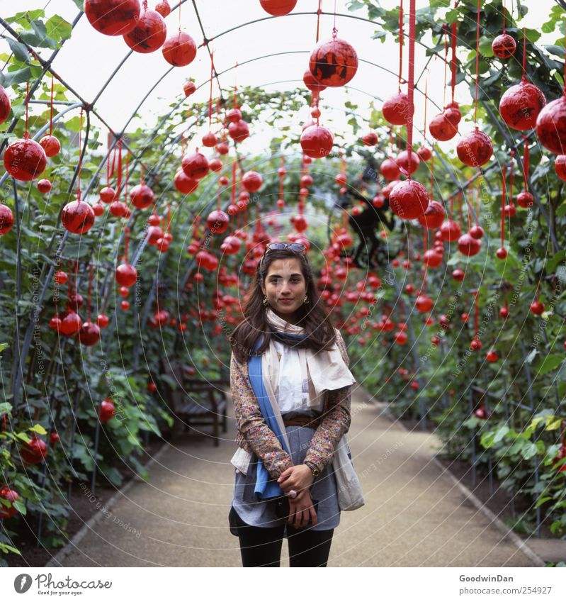 Kensington Gardens. Human being Feminine Young woman Youth (Young adults) Woman Adults 1 Environment Nature Plant Agricultural crop Park Dream Wait Bright