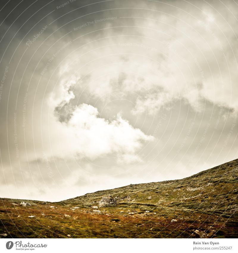 Horizons Environment Nature Landscape Sky Clouds Hill Beautiful Moody Loneliness Pure Vacation & Travel Dream Serene Colour photo Exterior shot Deserted Day