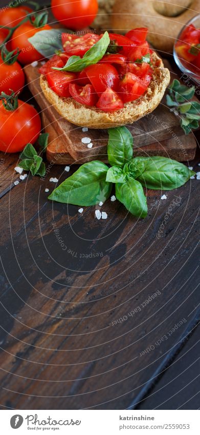 Frisella, typical south italian bread Vegetable Bread Wood Bright Brown Gray Green Red Tradition South Italian frisa frisella toasted dry Characteristic salento