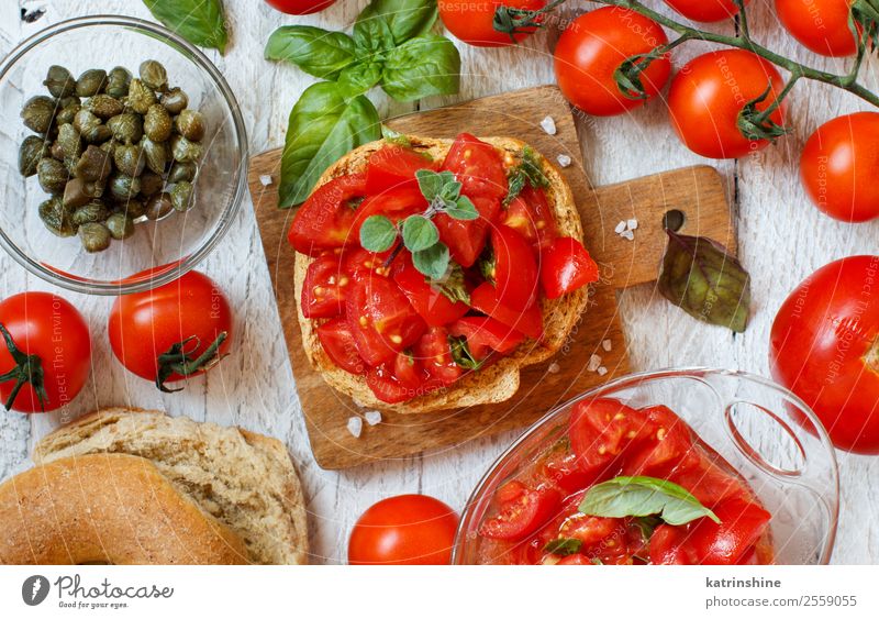 Frisella, typical south italian bread Vegetable Bread Wood Bright Green Red Tradition South Italian frisa frisella toasted dry Characteristic salento apulian