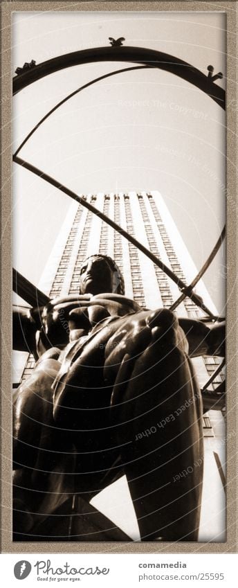 The World Bearer New York City High-rise Sculpture Art Architecture Earth